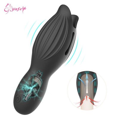 10 Modes Penis Delay Trainer Male Masturbator Vibrator Autom