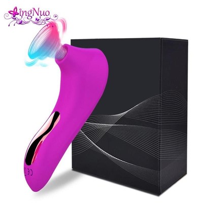 10 Speed Clitoris Vibrator Nipple Clit Sucker Stimulator Ora
