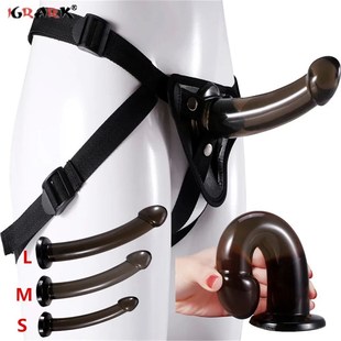 Wearable Anal Dildo Panties Realistic Penis Strapon Butt