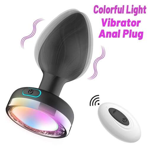 Men Butt Plug Women Anal Plug Vibrator Massage Sex Toy Male