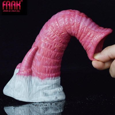 FAAK Animal Anal Dildos Penis With Sucker Silicone butt plug