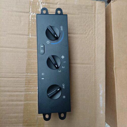 三一吊车空调控制面板开关冷暖风调温开关ASYZ50320/AZY48YZ-原厂