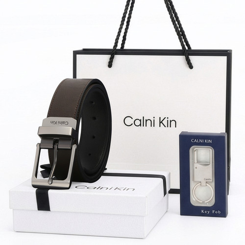 CALNIKIN皮带男真皮轻奢品牌腰带