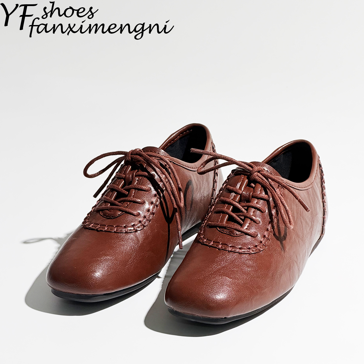 英伦风黑色小皮鞋女2025年新款