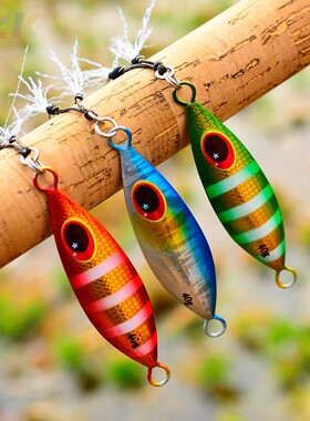 路亚铁板海钓金属路亚饵 慢摇铁板假饵铅鱼仿生饵渔具高档m1122