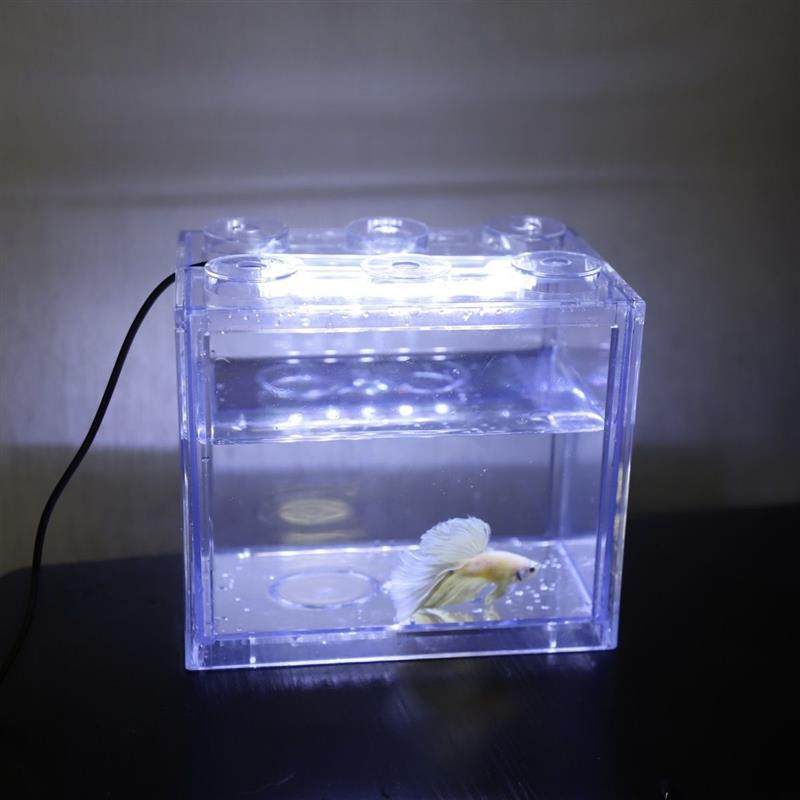 积木斗鱼缸微USB灯高亮泰国创意造景LED灯带节能斗鱼专用景观七彩,宠物/宠物食品及用品,照明器材,淘宝优惠券,粉丝福利购,淘宝优惠卷