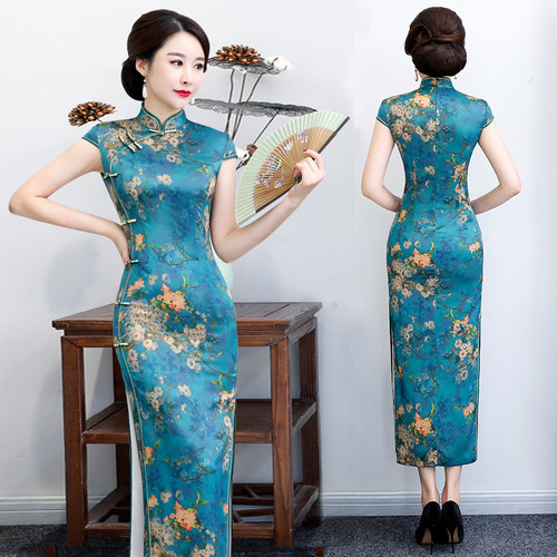 日常改良旗袍大码夏季大码年轻款