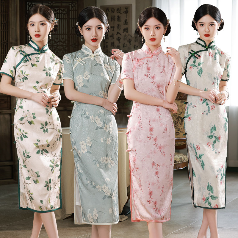 新式旗袍年轻款少女改良版2026年春夏季新款气质高端优雅日常可穿