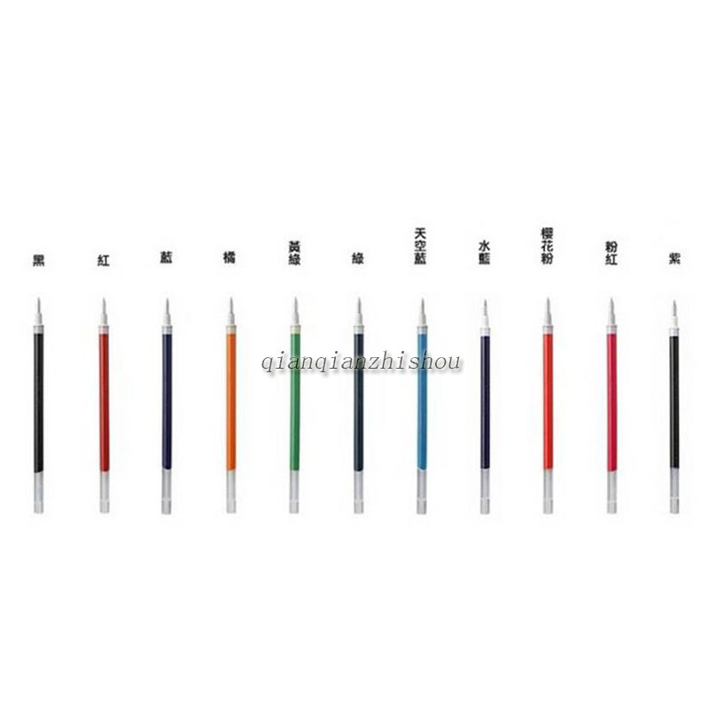 日本MUJI无印良品 凝胶墨水笔 防逆流胶墨笔 透明磨砂杆中性笔