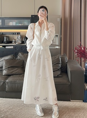 Zwinnie/詹维尼【私服-纯棉防晒套装】休闲风假日套装 GZC202516