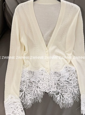 Zwinnie/詹维尼【羊毛开衫】洋气法式百搭开衫GZY202401