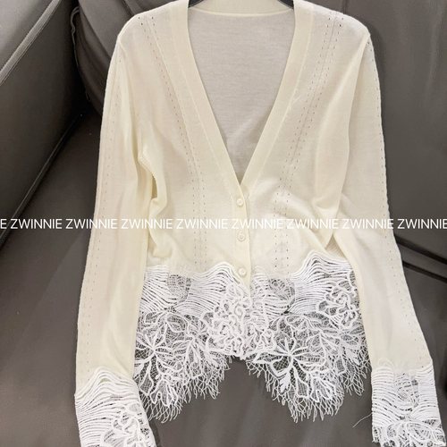 Zwinnie/詹维尼【羊毛开衫】洋气法式百搭开衫GZY202401