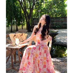 亚麻吊带裙 Zwinnie 新春独家系列 腮红 GYS202618 詹维尼