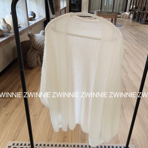 Zwinnie/詹维尼【奶奶开衫】羊毛马海毛开衫 GZY202306