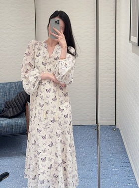 Zwinnie/詹维尼【蝴蝶系列-紫气东来】连衣裙GZC202355