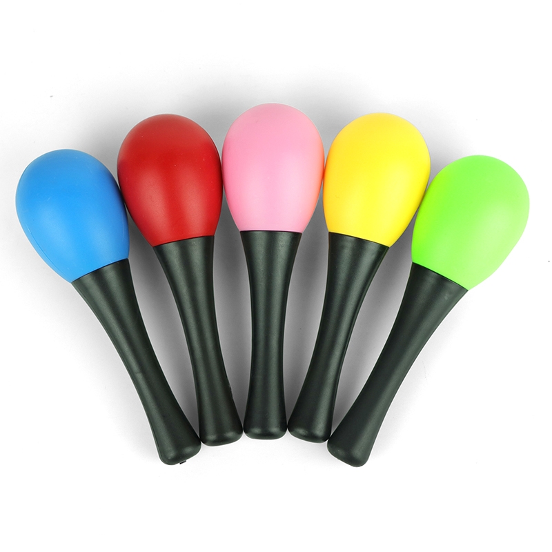 奥尔夫乐器塑料沙锤听力视觉训练