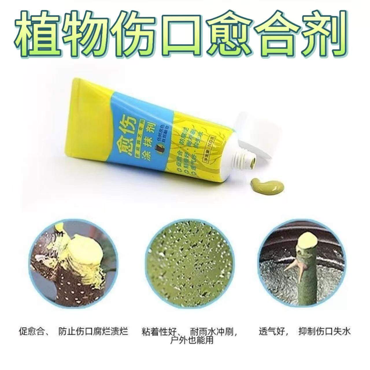 盆景花卉植物盆栽树木伤口愈合剂盆景造型果树嫁剪枝修枝切口修复