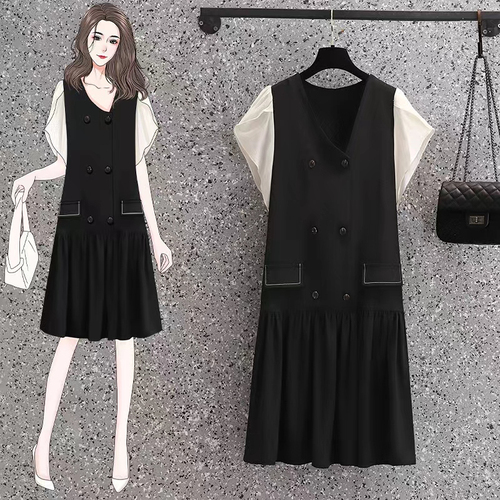 兰鑫儿实拍大码女装 LZESPD6698