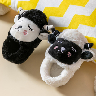 儿童棉拖鞋男童女童室内家居毛毛秋冬毛拖鞋亲子冬季棉鞋宝宝棉拖