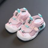 Детские летние сандалии, детская нескользящая обувь для раннего возраста для мальчиков для девочек, мягкая подошва