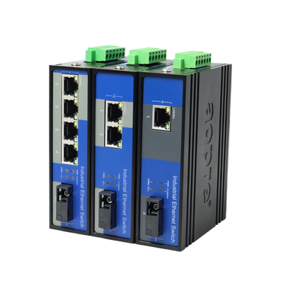 收发器AOPRE导轨式以太网交换机