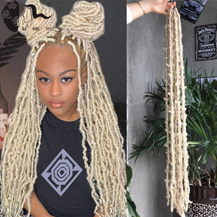 butterfly braid locs twist hair非洲脏辫钩针发 crochet 36inch