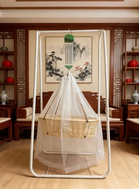 上下摇潮汕非手动摇篮宝宝婴儿童安抚摇床童吊床支架儿童电动哄娃