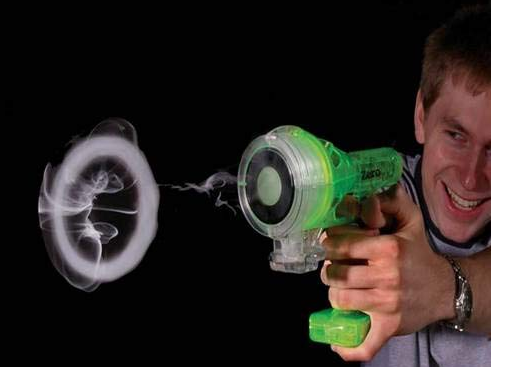 现货Zero Blaster- Smoke Ring Gun with 3 Ounces of Fog Fluil