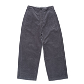 直筒型宽松灯芯绒布裤 厚款 复古 nothing.cn女款 十九年 系列