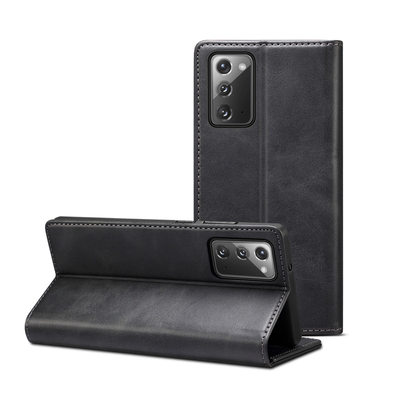 适用三星Galaxy Note20手机壳Ultra翻盖保护套leather case cover