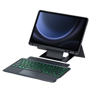 适用三星Galaxy Tab A9 s9 s10 Plus Wireless keyboard case键盘