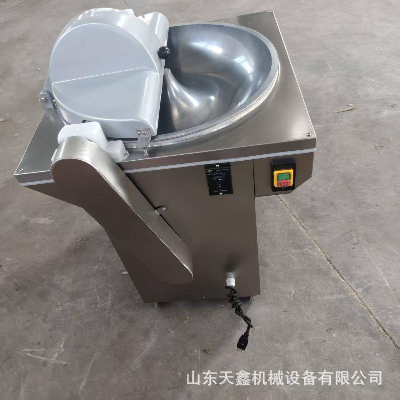 山东盆式菜馅子机破碎机菜馅机包子馅打碎机食堂打菜机
