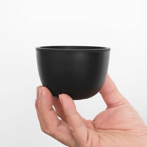 maceta 「BowlMid」Size5日本产厚花盆树脂无臭排水好保温肉盆进