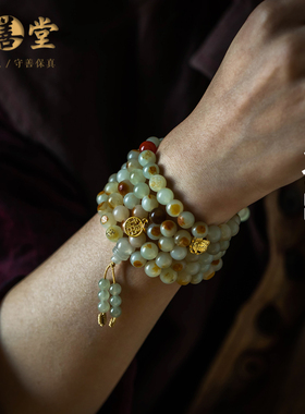和田玉糖玉多圈叠戴手串