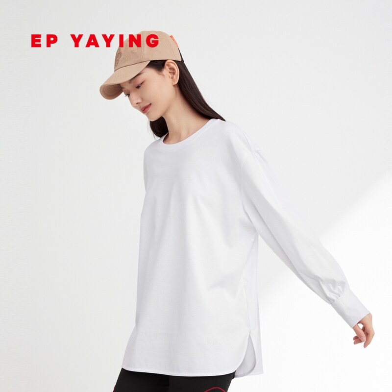 EPYAYING/雅莹T恤纯色宽松休闲
