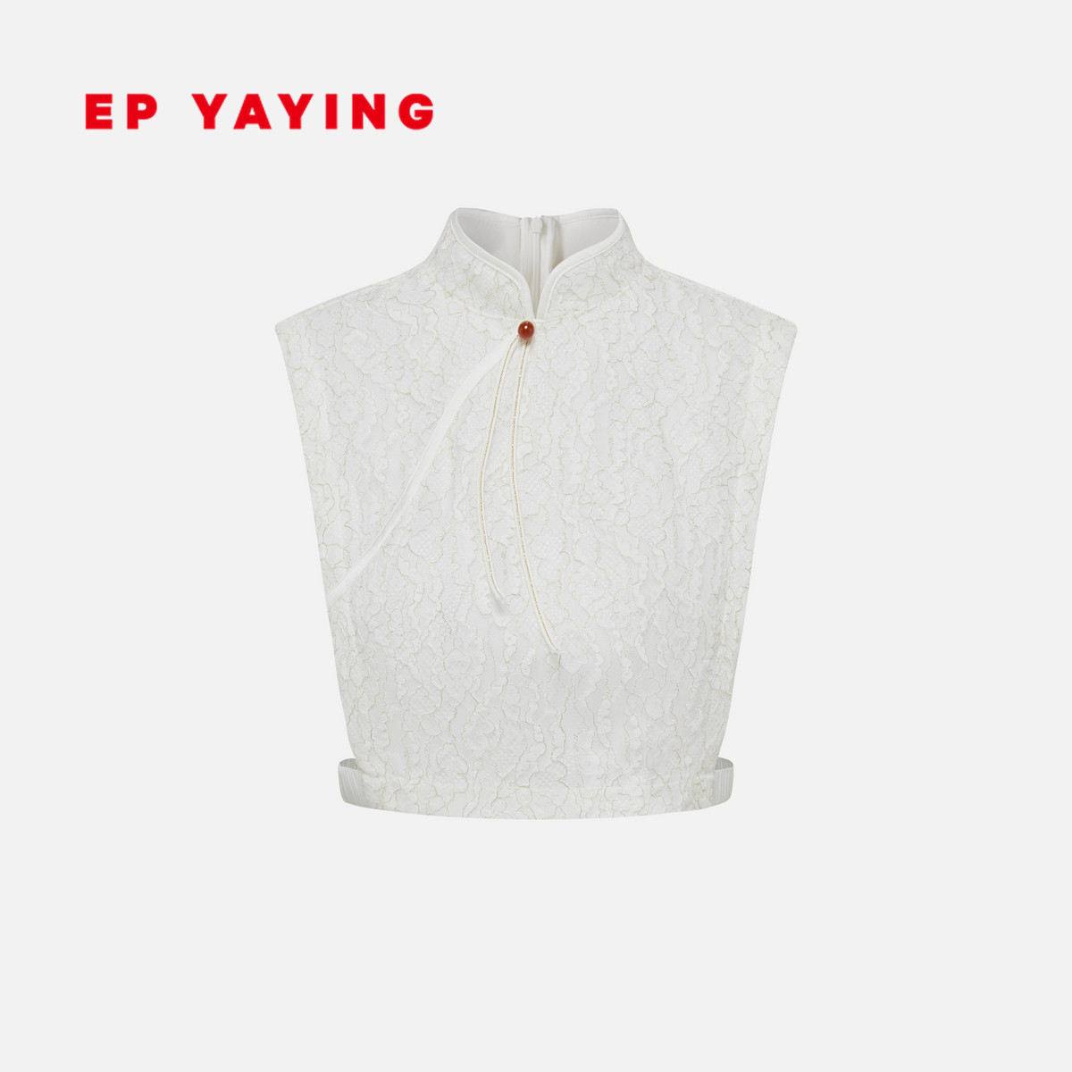 雅莹叠穿装饰假领打底内搭上衣