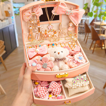 圣诞节女孩子的生日礼物女童发饰6岁8儿童玩具10一12小女生9礼盒7