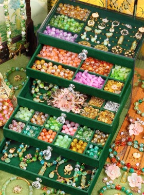 儿童手链串珠手工diy材料古风礼盒小女孩的手串女童礼物玩具子10