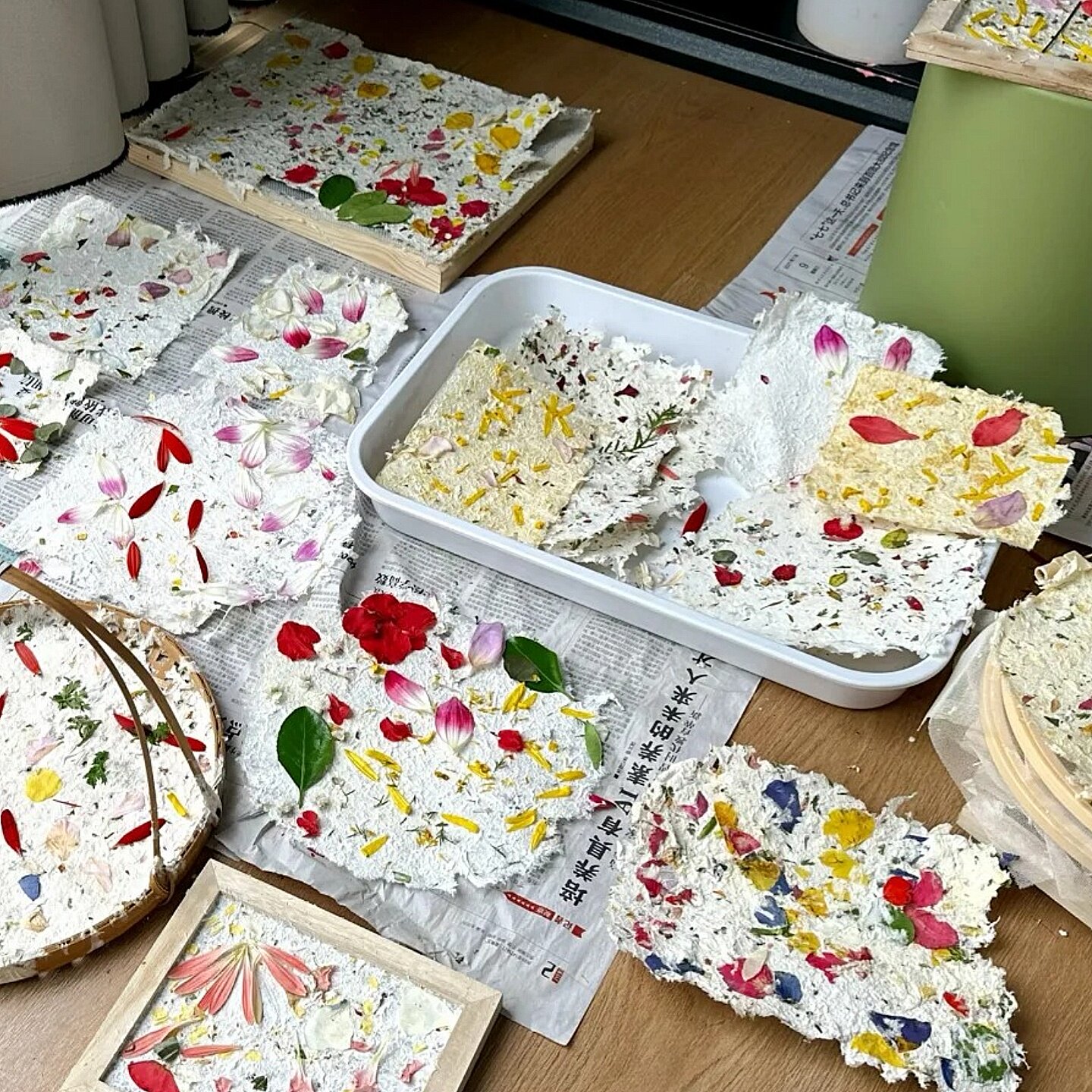 幼儿园儿童非遗古法造纸术手工课diy大班亲子活动作业工具材料包图片