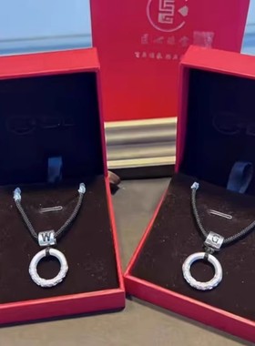 足银足银编织绳男女生防过敏项链