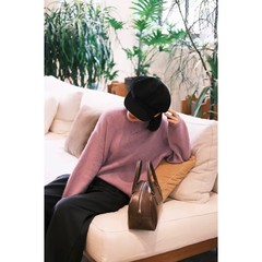 【现货800+销量 高克重云朵感】秋季X线浣熊绒毛衣240823-14-1303