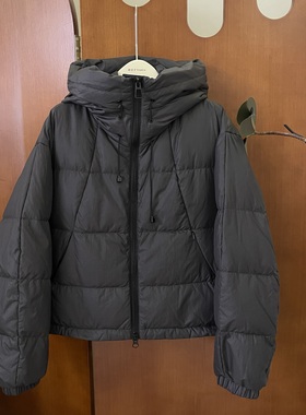 【秒杀不退不换】冬季连帽下摆抽绳羽绒服241213-24832