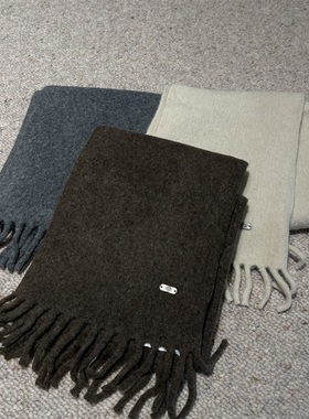 【秒杀不退不换】秋季流苏羊毛围巾230907-3310