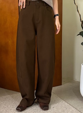 【秒杀不退不换】秋季半松紧斜纹牛仔裤240913-69050