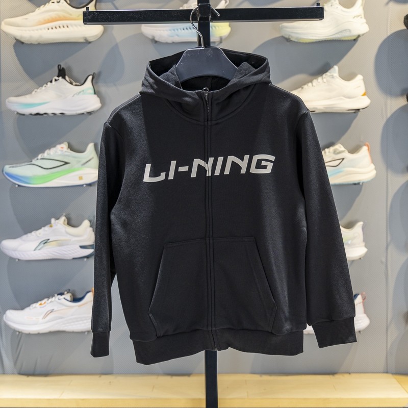 李宁儿童连帽卫衣2025秋季新品男女大童宽松休闲开衫外套YWDV129,运动服/休闲服装,运动卫衣/套头衫,淘宝优惠券,粉丝福利购,淘宝优惠卷