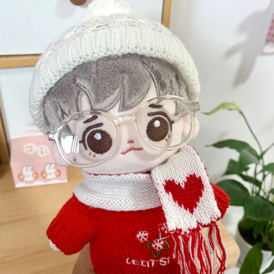 明星娃娃围巾帽子棉花配件替换