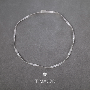 T.MAJOR 鎏金系列 水波纹百搭项链