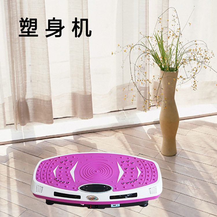 秋冬新款室内健身美体塑形带音乐磁疗震动智能甩脂抖抖机
