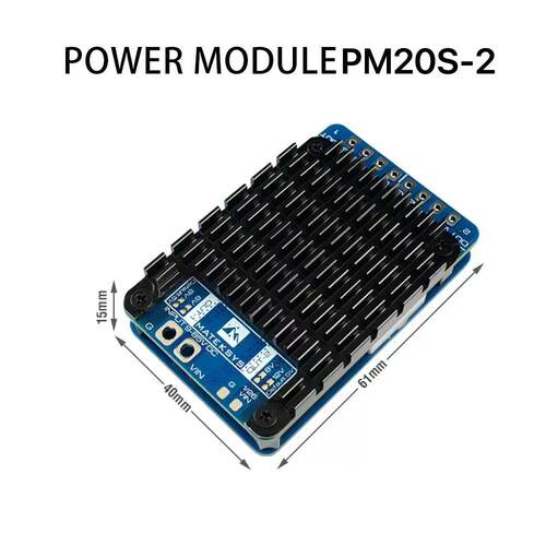 Matek POWER MODULE PM20S-2 电源模块 4~20S 2个独立降压稳压器