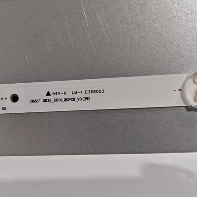 65寸拼接屏背光灯条CN65 0D35_8X16_MCPCB_V0(2W) LM-1 E366053